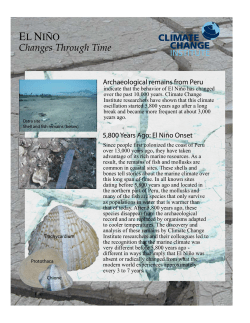 El Ni&ntilde;o - SiteTurbine