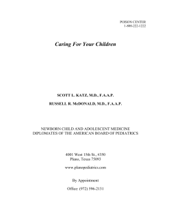 Baby Book - Plano Pediatrics