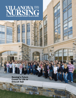 Nursing`s Future Comes to Life in Driscoll Hall