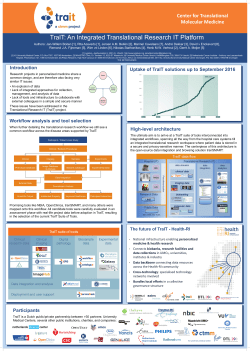 TraIT: An Integrated Translational Research IT Platform