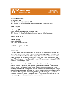 David Riffle (b - Avampato Discovery Museum