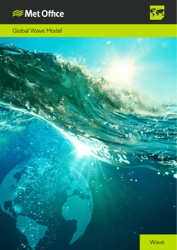 Global Wave Model Wave