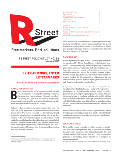 exit earmarks, enter lettermarks