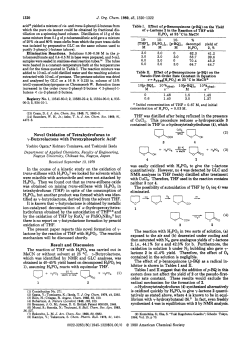 Autoxidation of THF - American Chemical Society