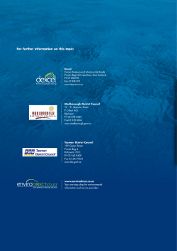 6054 Tasman Clean Streams Book