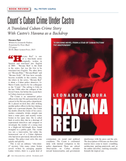 Count`s Cuban Crime Under Castro