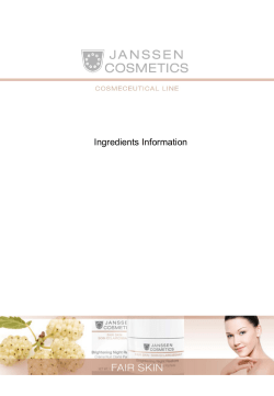Ingredients Information