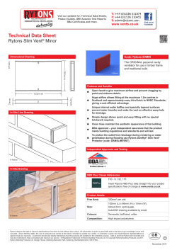 Rytons Slim Vent - Putney Builders Merchants