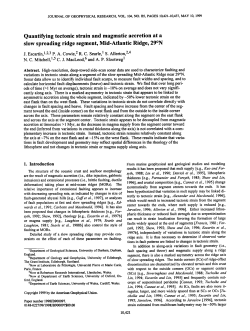 Quantifying tectonic strain and magmatic accretion at a slow