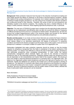 Coupled Biogeochemical Cycles Need to Be Acknowledged in