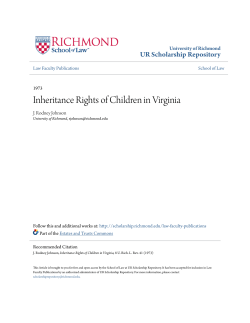 Inheritance Rights of Children in Virginia