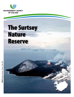 The Surtsey Nature Reserve