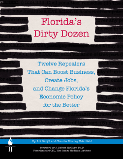 Florida`s Dirty Dozen - Institute for Justice