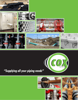 Supplying all your piping needs