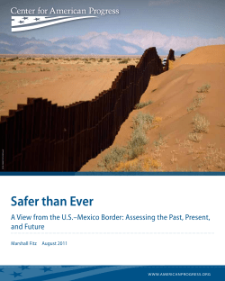 Safer than Ever - Center for American Progress