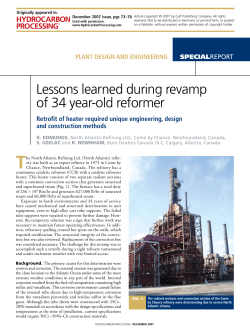 Lessons learned during revamp of 34 year