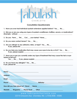 FABULASH FRONT FORM - Fabulash Charlotte