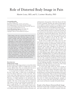 Role of Distorted Body Image in Pain