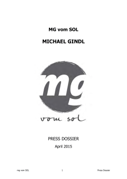 MG vom SOL MICHAEL GINDL