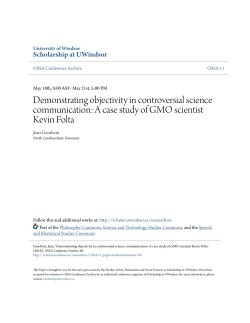 Demonstrating objectivity in controversial science communication: A