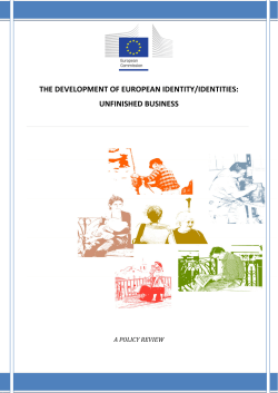 the development of european identity/identities: unfinished business