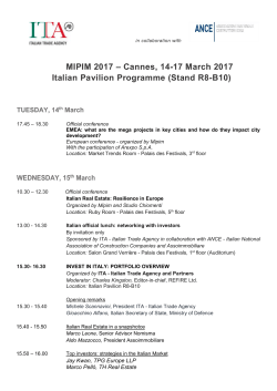 Stand R8-B10 - Invest In Italy Real Estate