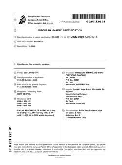 Endothermic fire protective material - European Patent Office