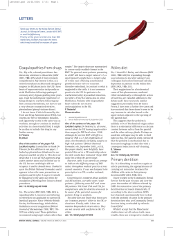 Coagulopathies from drugs Atkins diet Primary dentition