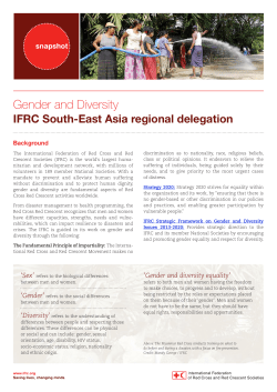 Gender and Diversity