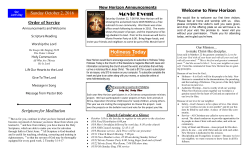 Movie Event - New Horizon Church of the Nazarene