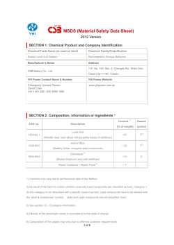 MSDS