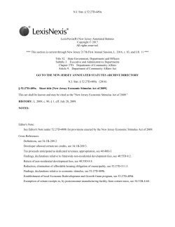 Courtesy Copy of ERG Program Statute