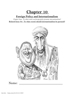 Chapter 10 Notes
