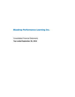 Bluedrop Performance Learning Inc.