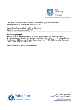 Mixed integer optimal compensation: Decompositions and mean