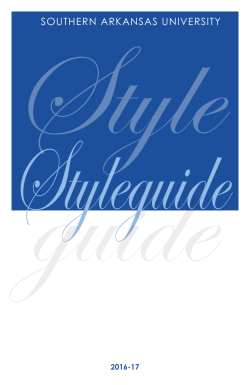 abbreviations - Southern Arkansas University
