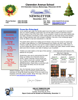 newsletter - Mukwonago Area School District