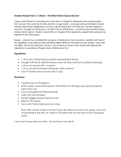 October Recipe from J.T. Ellison &ndash; The Most Divine Queso Dip Ever