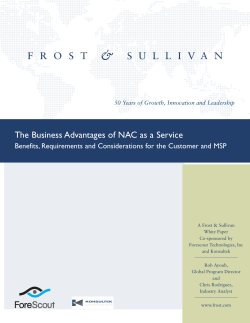 NAC Managed Service White Paper