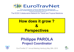 EuroTravNet Presentation - The International Society of Travel