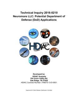 Technical Inquiry 2016-0210
