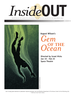 Gem of the Ocean - Denver Center for the Performing Arts