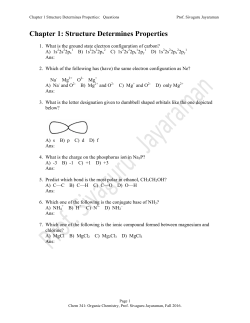 Ch 1 - Practice problem (Questions)