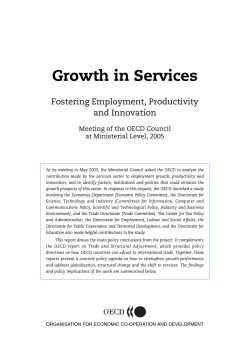 Growth in Services