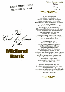The Coat of Arms of the Midland Bank