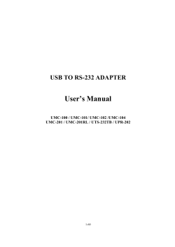 User`s Manual - L-com