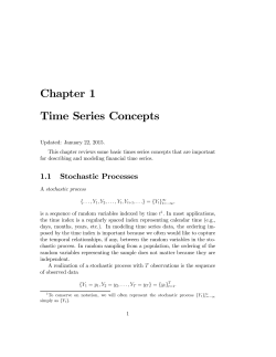 Chapter 1 Time Series Concepts