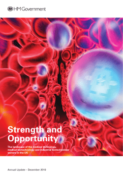 Strength and Opportunity - Department for Business, Energy
