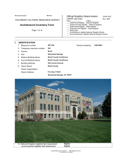 522 Lincoln Avenue - City of Steamboat Springs