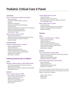 Faculty and Faculty Disclosures